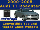 00-05 Audi-tt-sf Autotops Audi Tt Roadster Convertible Top With Heated Glass Window Haartz Cloth