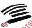 Wvst2-tav0104 01-04 Generic Window Visors Sun Rain Guards Sunroof 5pc Jdm Outside Mount Visor Deflector Type 2 Toyota Avalon All Model