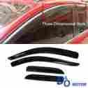 Da-m94623 02-08 D O Motor 4pc 3d Style Sun Rain Guard Vent Shade Window Visors For 09 Ram Quad Cab