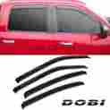 Da-94810 06-10 Dobi 4pc In-channel Sun Rain Guard Vent Shade Window Visors Fit Charger