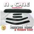Vswv-ns0711-4d-201-n1 07-10 Window Roof Wind Deflector Sun Sentra Rain 11 Side Set Visor