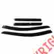 07-13 Da-94141 Fit 4pc Ford Edge Lincoln Mkx Smoke Sun Rain Guard Vent Shade Window Visor