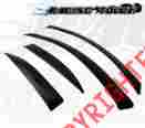 Wv-tac0514-ec 07-14 Generic Sun Guards Window Visors Rain Guard 4pcs Out-channel Toyota Tacoma Extended Cab 05 06