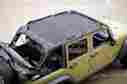 13579.05 07-16 Rugged Ridge Eclipse Sun Shade Black 4 Door Jeep Wrangler Jku 804314257798