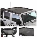 95500 07-16 Smittybilt Cloak Extended Black Mesh Top For Jeep Jku Wrangler 95100