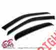 Wvs-dcr0812 08-16 Generic Window Visors Sun Rain Guards Sunroof 3pcs Jdm Out-channel Visor Top Deflector Combo Dodge Challenger