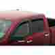 Da-94109 10-13 D O Motor 09-13 Ram 1500 2500 3500 Crew Cab Sun Rain Guard Vent Shade Window Visors