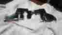 1076930235 1076930135 Mercedes 1974-1979 Benz Chrome Top Hinge Cover Pair Both