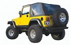 109535 Rampage Frameless Soft Top Kit Fits 97-06 Wrangler Tj 873563007607