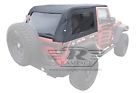109935 Rampage Frameless Soft Top Kit Sailcloth Fits Wrangler 873563008864