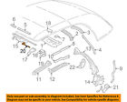 12363044 Gm Oem Convertible-soft Top-pin