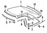 1297901598 Mercedes Benz Oem Hardtop Hard Top Seal