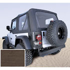 13727.36 Xhd Soft Top Khaki Tinted Windows Jeep Wrangler 804314173296