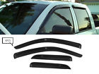 1589-fjwv Unbranded For Chevy Silverado Doublecab Smoked Window Visor Deflector
