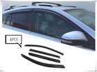 1603-fjwv Unbranded For Toyota Smoked Window Visor Rain Guard Wind Deflector