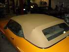259-111 1968-72 Oldsmobile Window Vinyl - 4a35 Buckskin Conv.top 442 Cutlass Glass