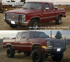 Vwv2-gmck2357378 1973-1978 Gmc Pickup K35 C35 Sun K25 C25 Rain 2mm Guard Visor 4pcschannel