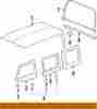 1hd99sx9ac Mopar Jeep Chrysler Oem Wrangler
