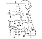 1y0-871-455-b Volkswagen 1y0871455b Genuine Oem
