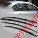 2-dwv-90102tm Hdc Autosports For 2012-2015 Honda Civic 4 Door Sedan Shield Guard Weather Shade Window Visor