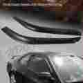 2-dwv-hdpl97 Hdc Autosports For 1997-2001 Honda Prelude Smoke Acrylic Door Rain Deflector Shade Window Visor