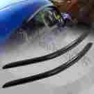 2-dwv-1ts1201-20 2-pcs Hdc Autosports For 2013-2016 Scion Fr-s Smoke Tint Abs Sun Guard Shield Door Window Visor