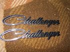 68044799aa 2014 2015 Dodge 2013 Pair Challenger 2012 2011 Emblems 2010 2009 2008