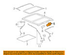 20777175 Gm Cadillac Oem Dts Sunroof Moon