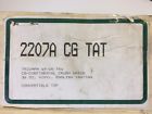 2207a Cg Tat Robbins Convertible Top Triumph Zip Out Window Brand