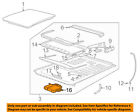 22697598 Gm Saturn Oem Sunroof Moon