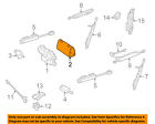 2318050092 Mercedes Oem Amg Retractable Pump Insulation