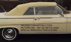 245-111-2srcc Convertible Tops Gm All Full Size Top Window Special Repro