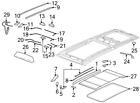 25870709 Gm Brand New Genuine Oem Sunroof Drain Hose