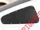5s3z-29796 29796 Shelby American 2005-2009 Ford Mustang Logo Aluminum Rear Quarter Window Covers Black 7-bk
