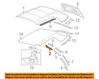 3r3z7653987aa Ford Oem Mustang Assembly Seal Left