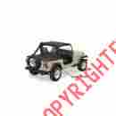 41805-15 Pavement Ends Cargo Cover Soft Top Black Denim 1987-1991 Jeep Wrangler 077848080471