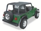 41826-35 Pavement Ends Tonneau Cover Deck Canvas Black Diamond Jeep Each