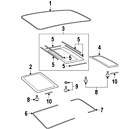 4l0-877-459-b Audi Genuine Oem Surround Wstrip