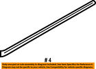 5056037ab Mopar Chrysler Oem Sebring Seal Left