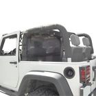 508006 Vdp For Jeep Wrangler Black Nylon Mesh Windstopper 789214508068