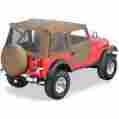51117-01 Bestop Replace-a-top Soft Top Fits 76-83 Cj5