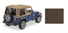 51197-33 Pavement Ends Soft Top Replay Polymer Cloth Dark Tan Jeep