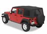 51201-35 Bestop Wrangler Unlimited Tinted Windows Black Diamond