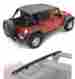51243-01 51243 Bestop Black Windshield Channel Header Style
