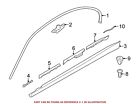 51337260943 Genuine Bmw For Roof Panel Reveal Molding Left