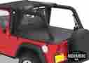 51819-15 Bestop Headliner 2004-2006 Jeep Wrangler Unlimited Black Denim