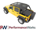77848098063 52594-11 Bestop For Jeep Wrangler Mesh Header Bikini Safari