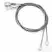 52806c Electron Top 1991-93 Ford Mustang Convertible Tension Cables Fox Body Free Shipping