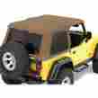 77848122560 52820-37 Bestop New Soft Top Tan Jeep Wrangler 1997-2006