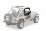 53121-15 Bestop Fabric Replacement Door Skins Jeep Wrangler Unlimited 778480612968